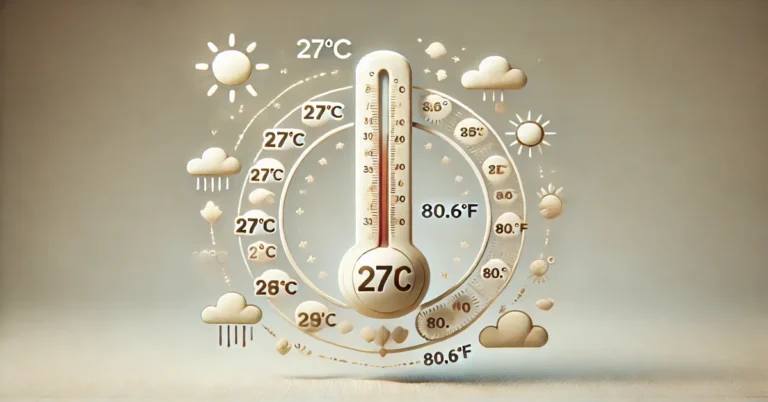27C to F