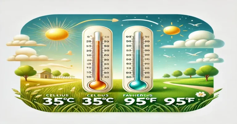 35 Celsius to Fahrenheit