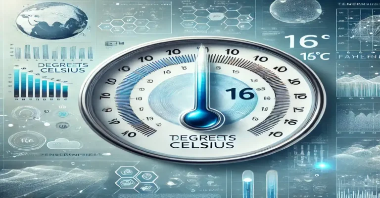 16 Celsius to Fahrenheit